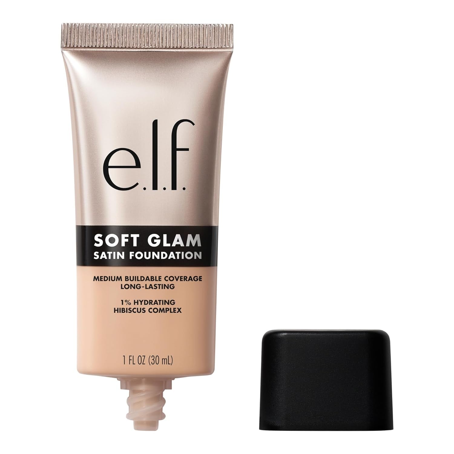 Soft Glam Foundation, 25 Light Neutral | Medium Coverage, Long-Lasting & Buildable Foundation for a Smooth, Satin Finish, Vegan & Cruelty-Free