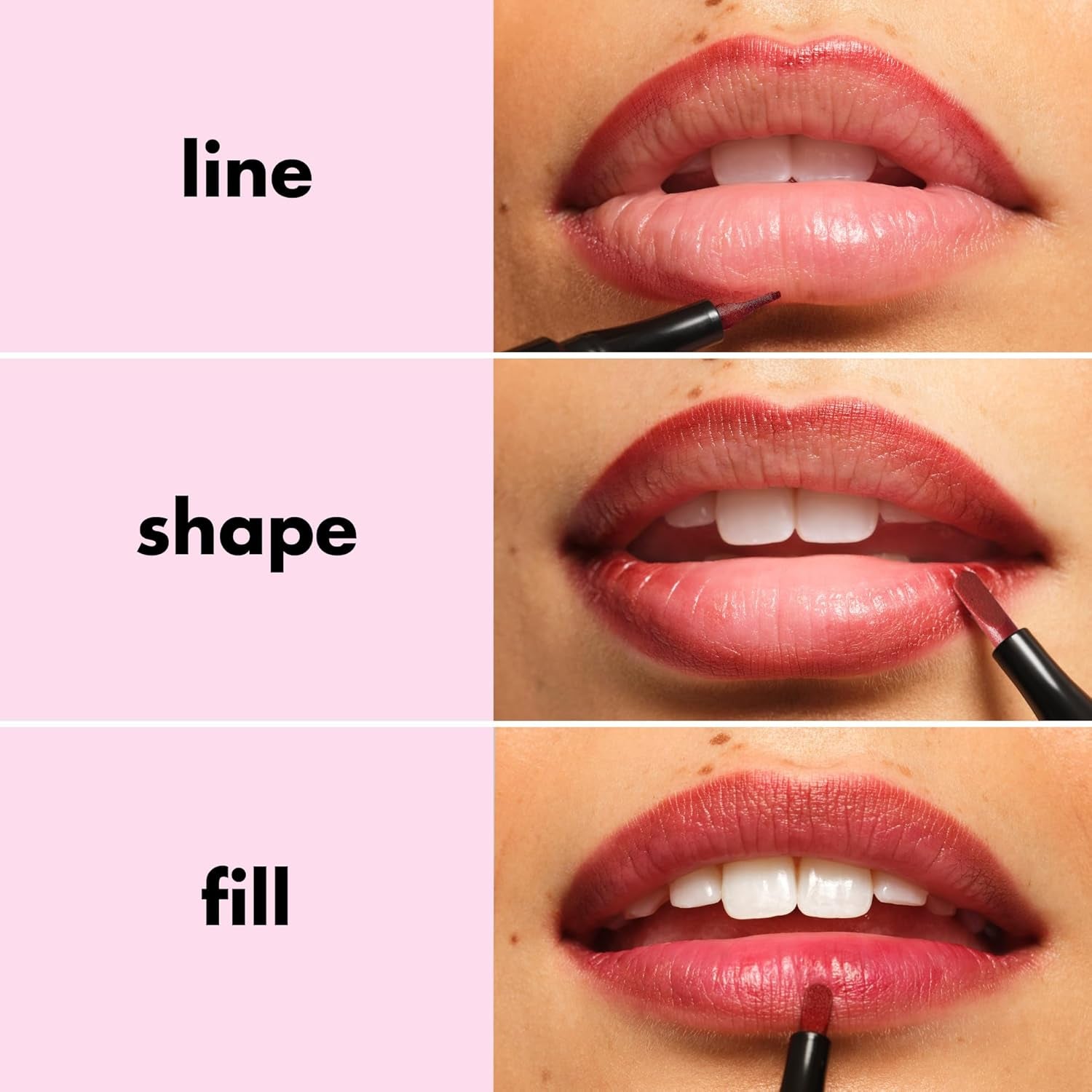Main Stain Lip Marker, Lip Stain Lip Liner, Define, Contour & Fill for Long-Lasting & Transfer-Resistant Color, Vegan & Cruelty-Free, Mauvelous