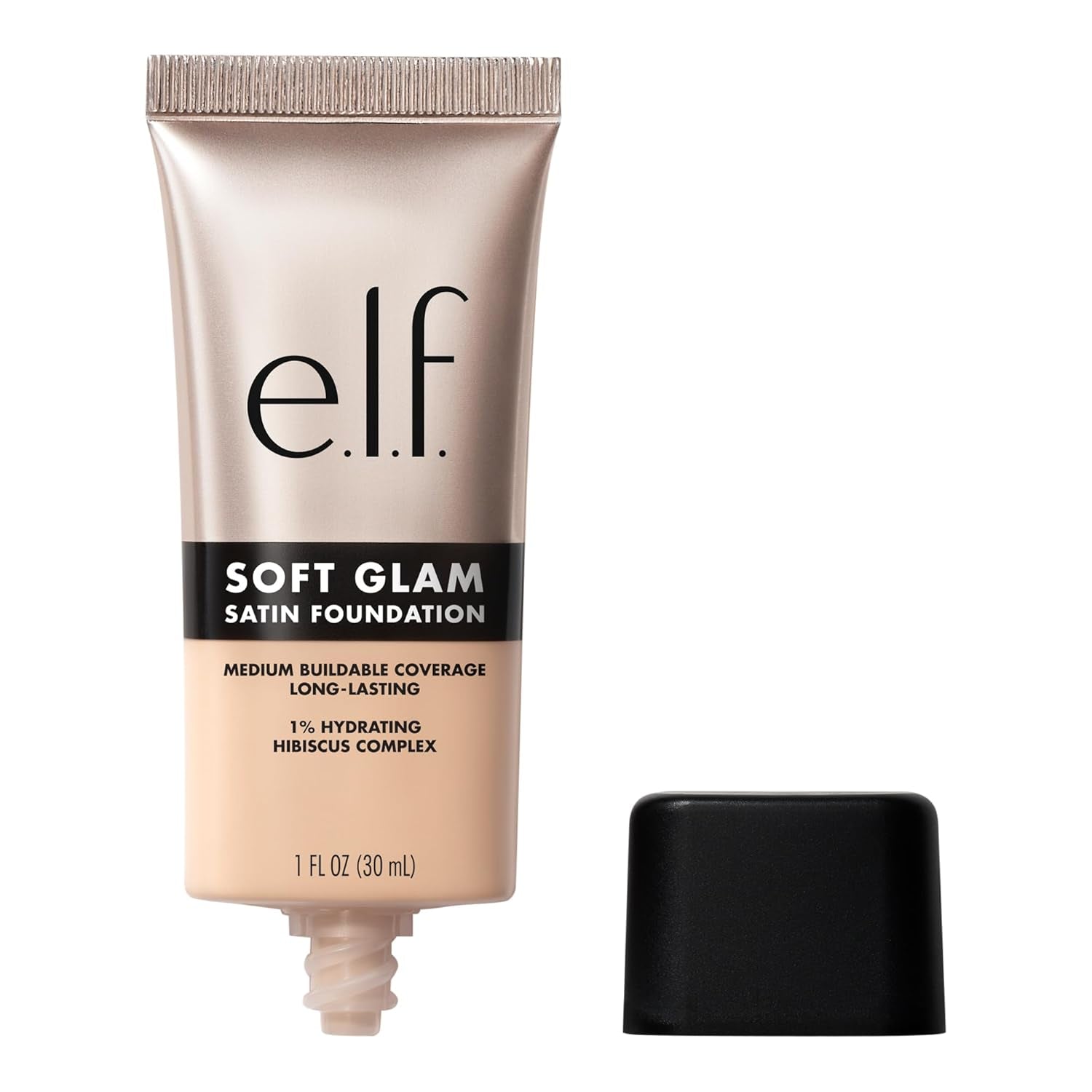 Soft Glam Foundation, 20 Light Cool | Medium Coverage, Long-Lasting & Buildable Foundation for a Smooth, Satin Finish, Vegan & Cruelty-Free