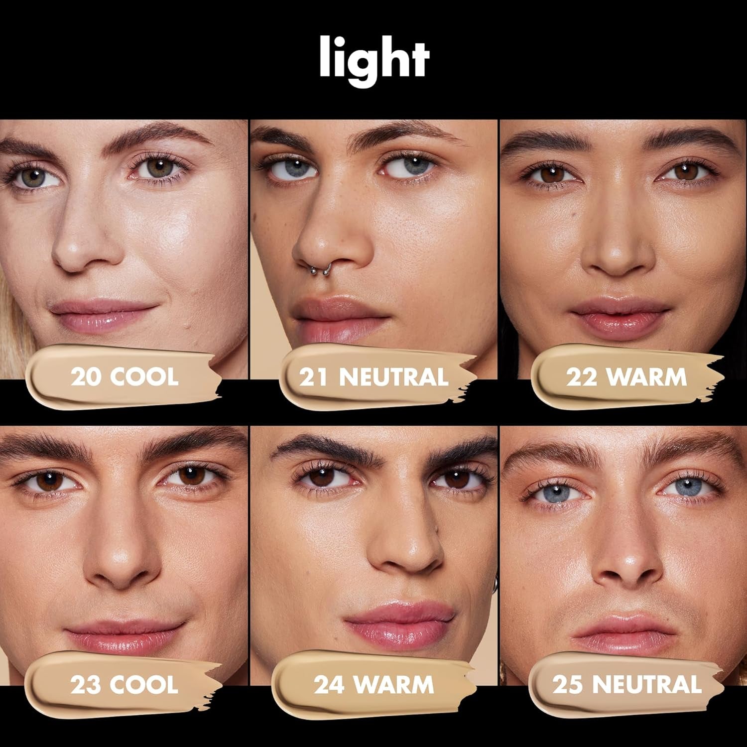 Soft Glam Foundation, 25 Light Neutral | Medium Coverage, Long-Lasting & Buildable Foundation for a Smooth, Satin Finish, Vegan & Cruelty-Free