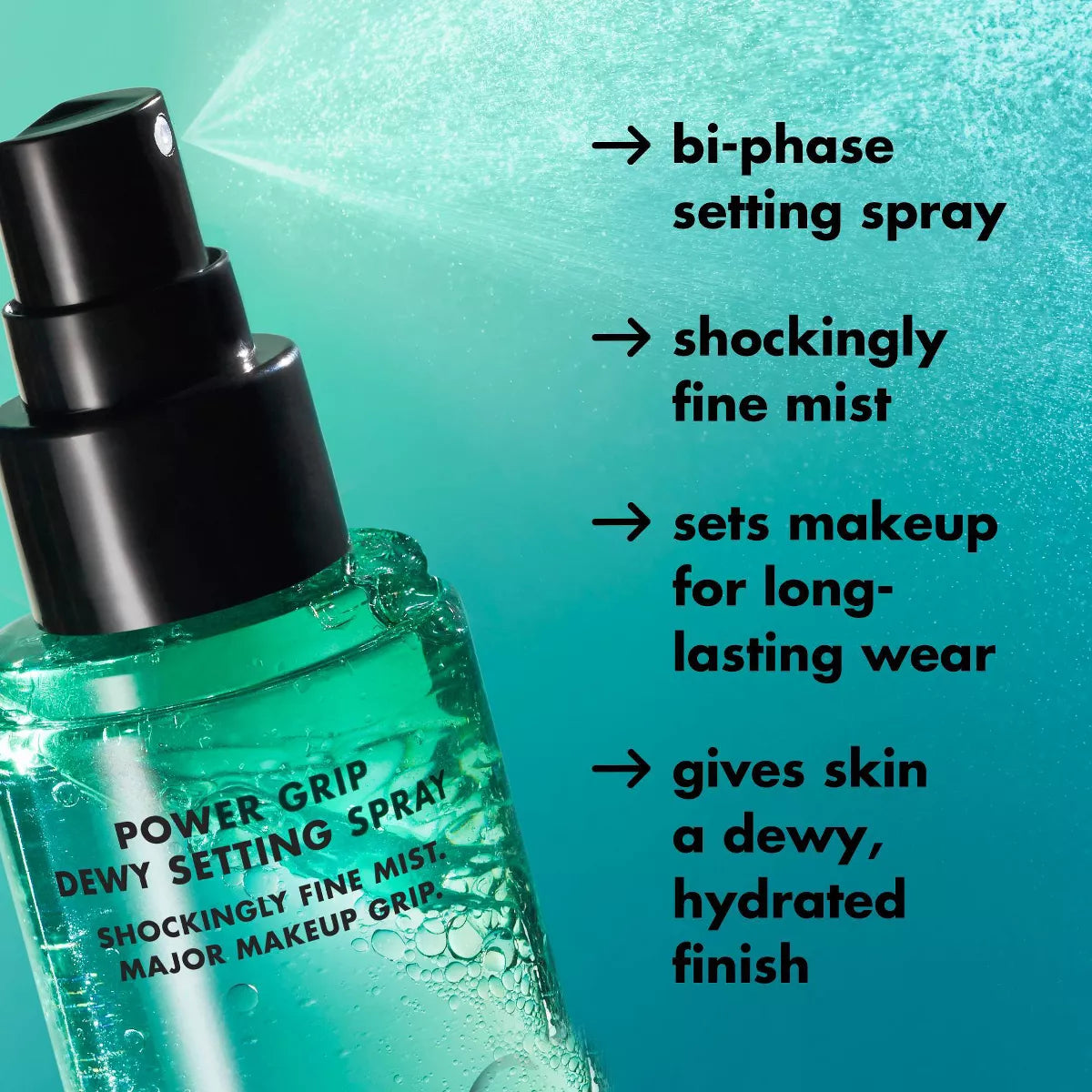 E.L.F. Power Grip Dewy Setting Spray - 2.7 Fl Oz: Paraben-Free, Phthalate-Free, Vegan, Normal Skin