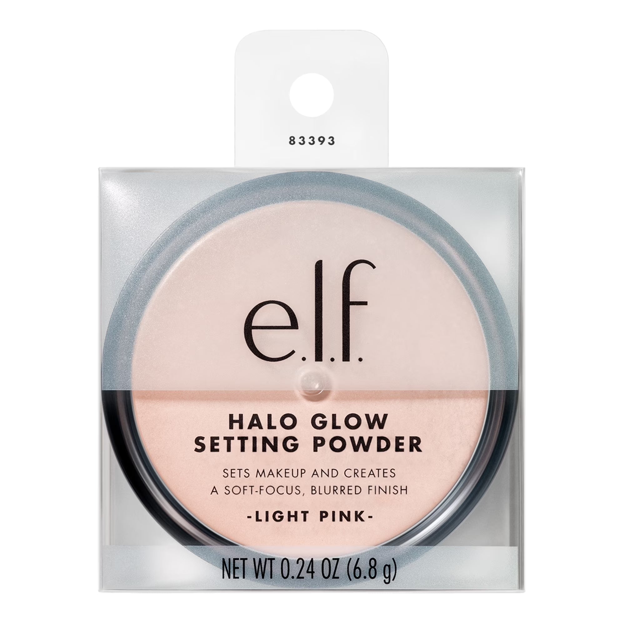 E.L.F. Halo Glow Setting Powder, Light Pink