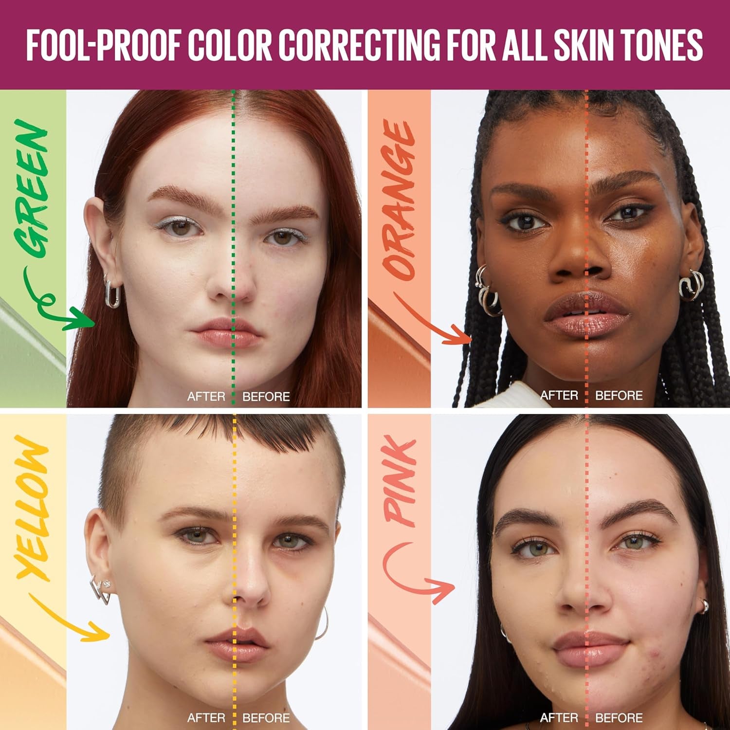 Maybelline Instant Age Rewind Instant Eraser Color Correcting Concealer, Crease-Resistant Coverage, up to 12HR Moisturizing Wear, Green Color Corrector, 151, 1 Count