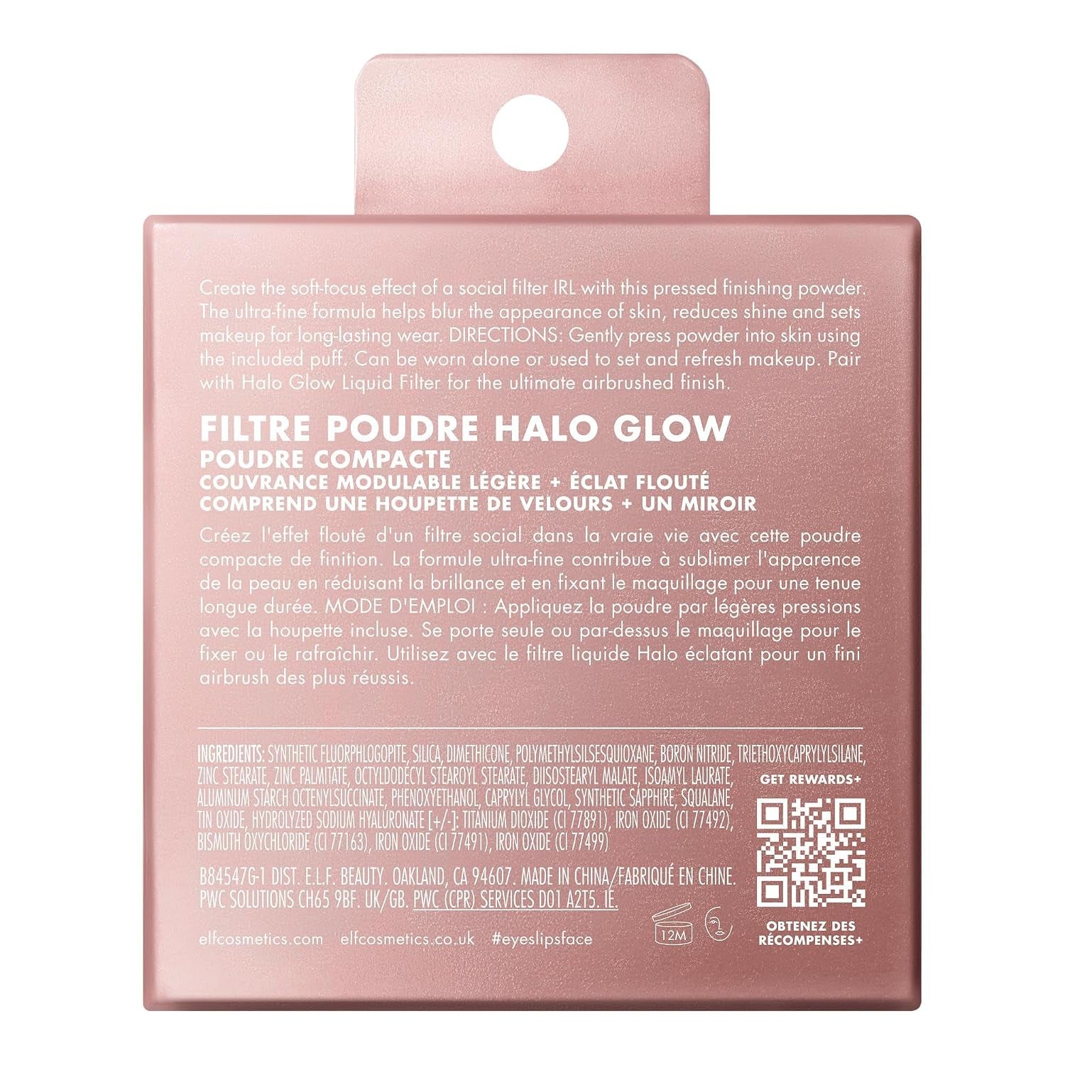 Halo Glow Powder Filter, Medium Neutral | Ultra-Fine Finishing Powder, Smooths the Look of Pores & Fine Lines, Creates a Soft-Focus Glow, Vegan & Cruelty-Free