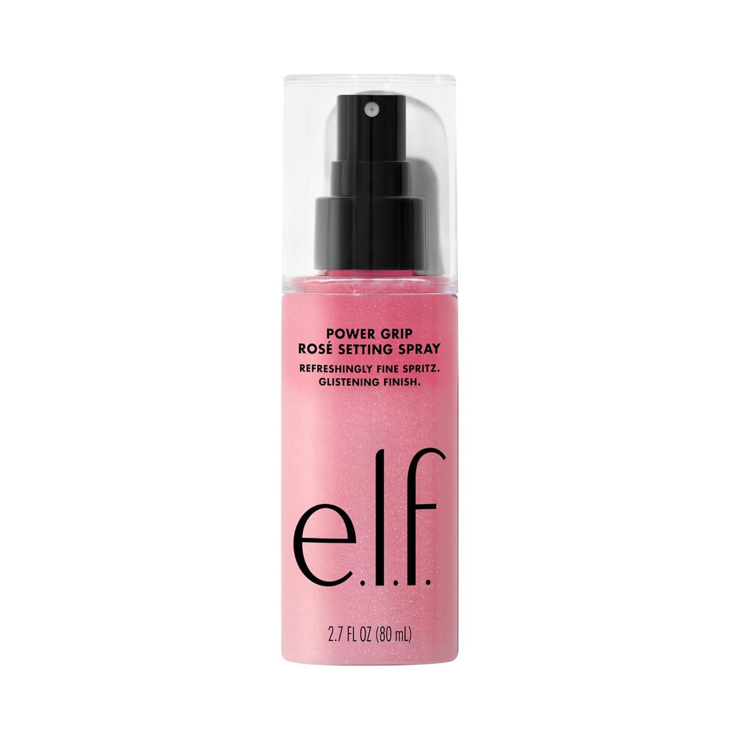 Power Grip Rosé Setting Spray, Grips Makeup for Lasting Wear & Glistening, Glowy Finish, Made with Niacinamide, Vegan & Cruelty-Free