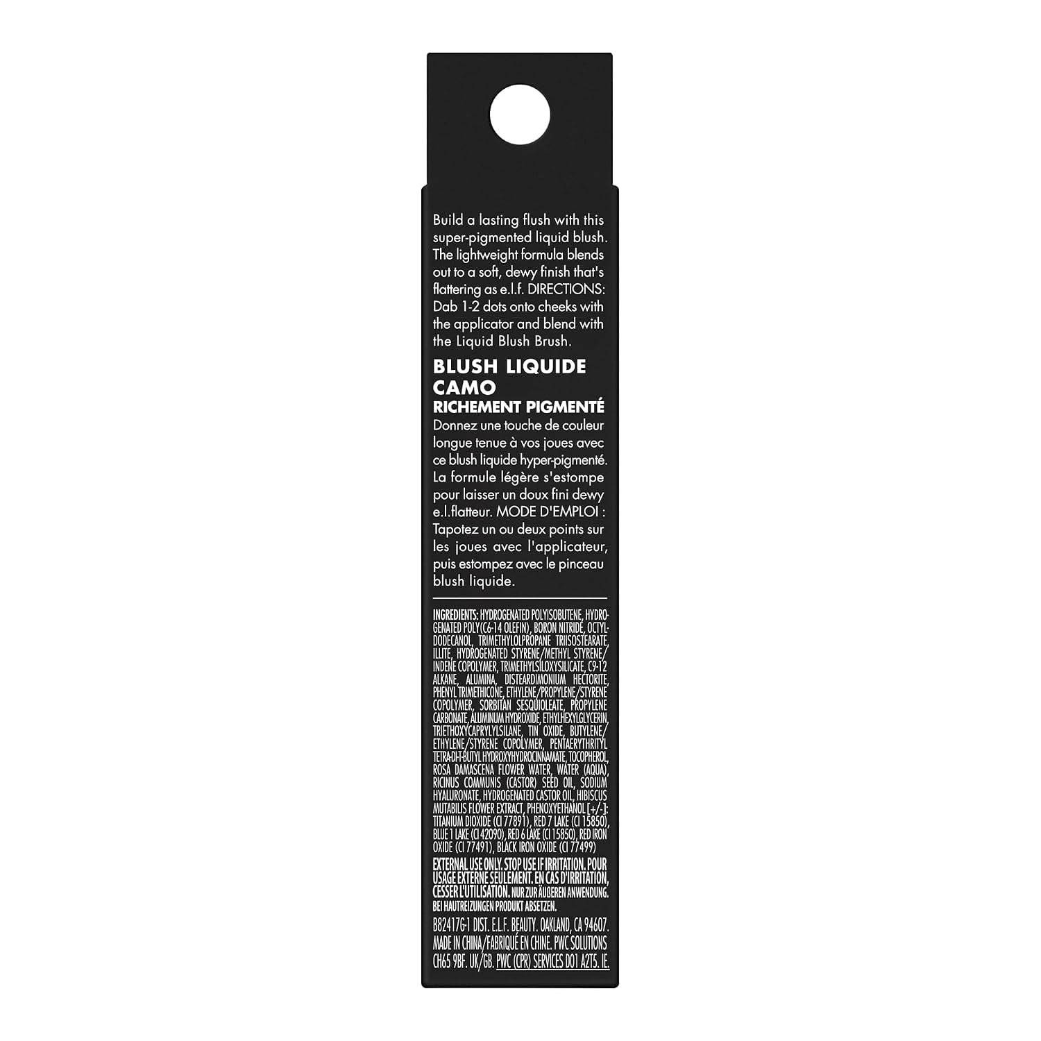 Camo Liquid Blush, Suave Mauve | Long-Lasting Liquid Blush for High-Pigment Color, Creates a Soft, Dewy Finish, Vegan & Cruelty-Free