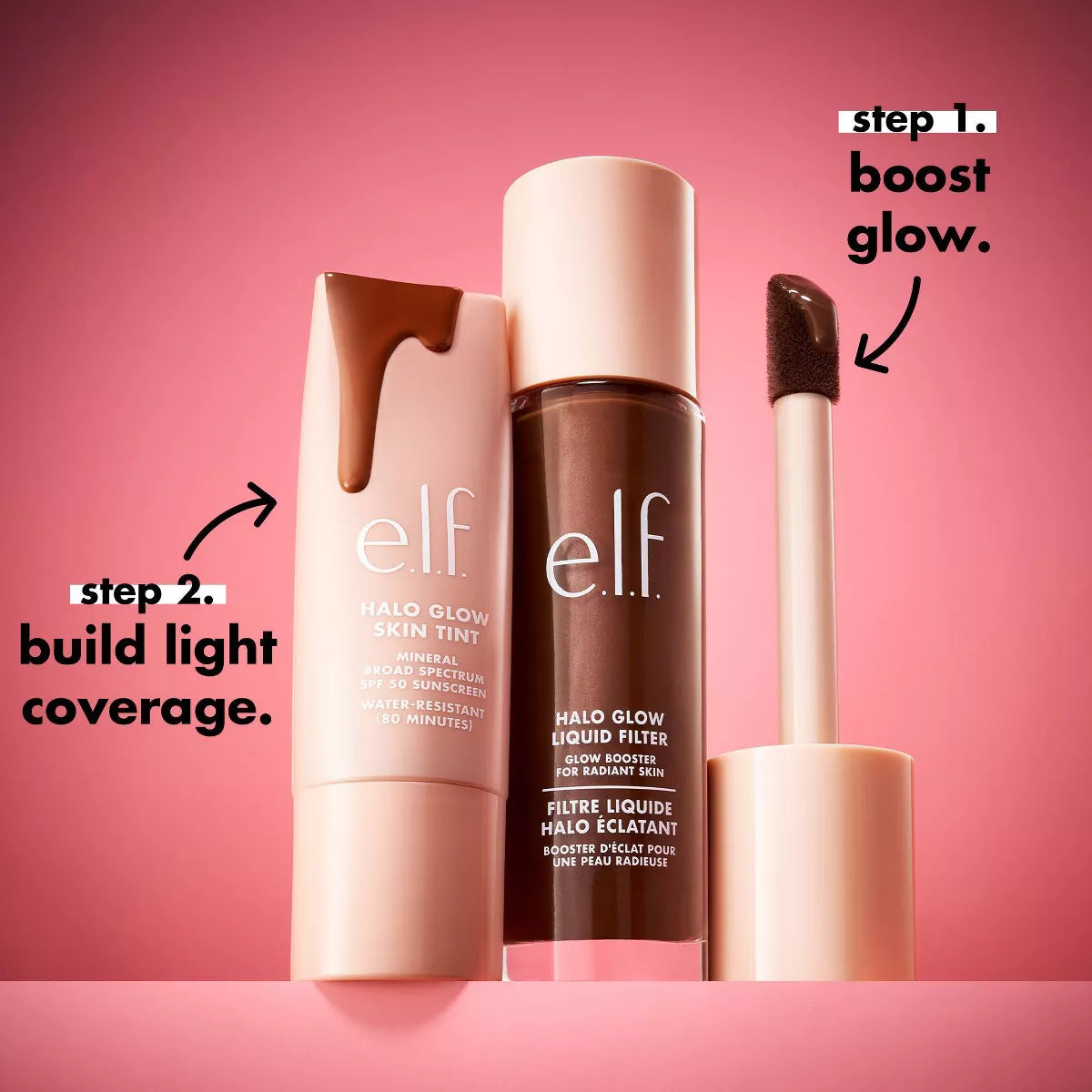 E.L.F. Halo Glow Liquid Filter Highlighter - 1.06 Fl Oz