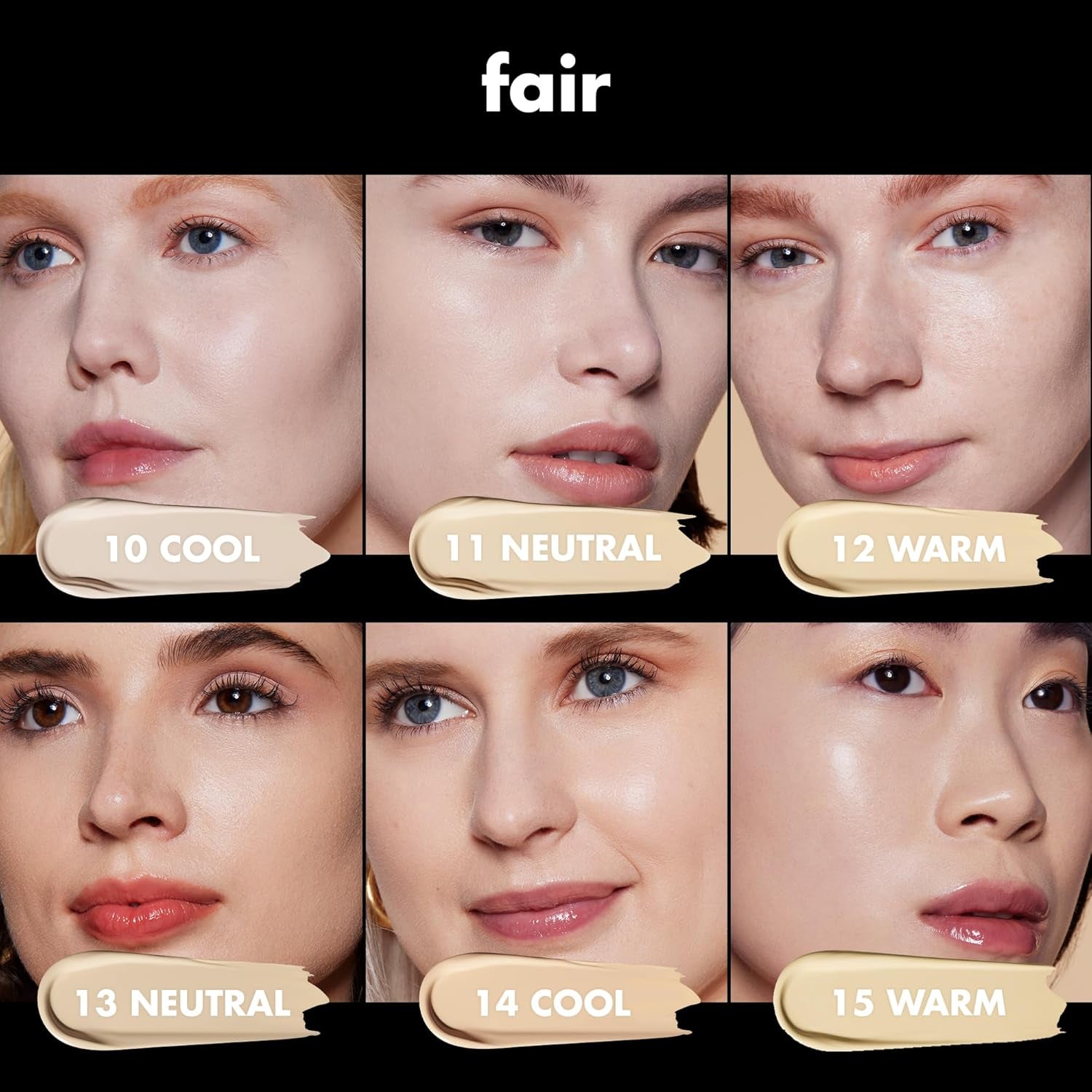 Soft Glam Foundation, 14 Fair Cool | Medium Coverage, Long-Lasting & Buildable Foundation for a Smooth, Satin Finish, Vegan & Cruelty-Free