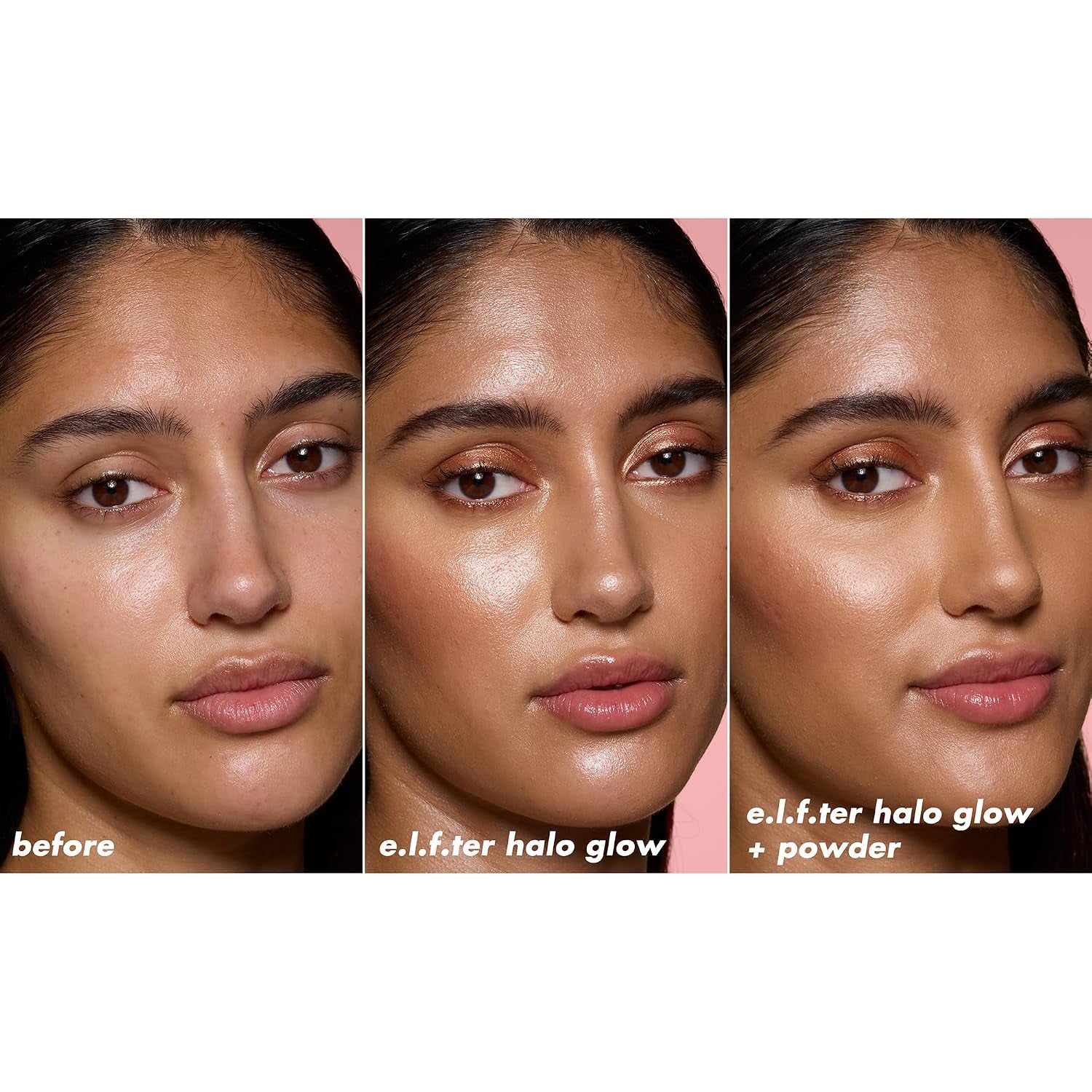 Halo Glow Powder Filter, Medium Neutral | Ultra-Fine Finishing Powder, Smooths the Look of Pores & Fine Lines, Creates a Soft-Focus Glow, Vegan & Cruelty-Free